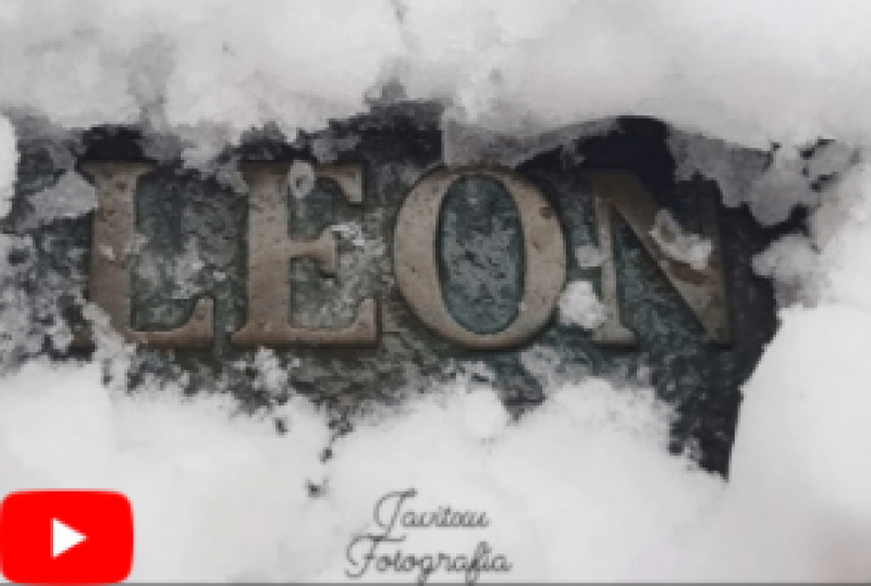 Segno del logo  Javitxu la lupa de León